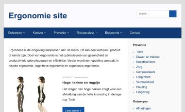 Schermafbeelding van ergonomiesite.be