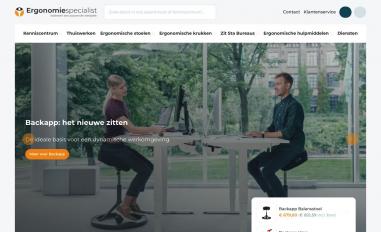 Schermafbeelding van ergonomiespecialist.nl