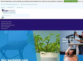Schermafbeelding van ergowerken.nl