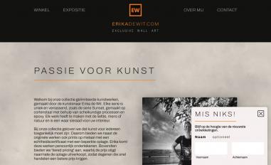 Schermafbeelding van erikadewit.com