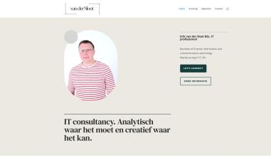 Schermafbeelding van erikvandersloot.nl