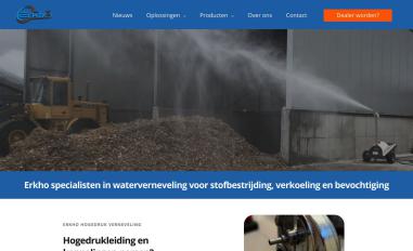 Schermafbeelding van erkho.nl