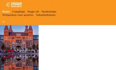 Schermafbeelding van ervaarnederland.nl
