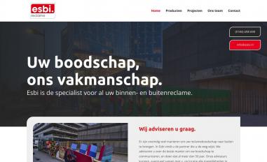 Schermafbeelding van esbi.nl