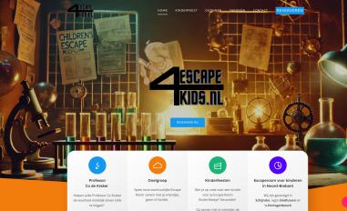 Schermafbeelding van escape4kids.nl
