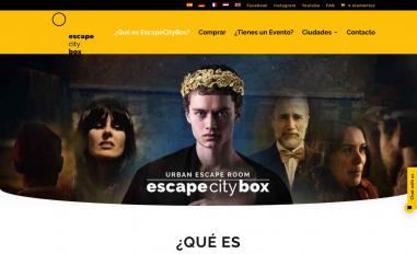 Schermafbeelding van escapecitybox.com