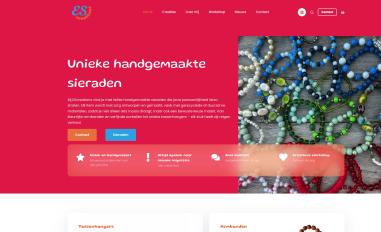 Schermafbeelding van escreations.nl