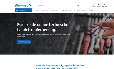 Schermafbeelding van esmax.nl