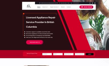 Schermafbeelding van esrepair.ca