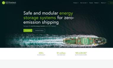 Schermafbeelding van est-floattech.com