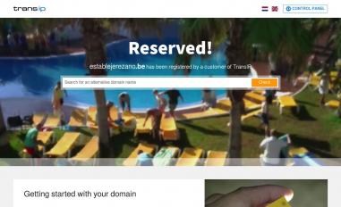 Schermafbeelding van establejerezano.be