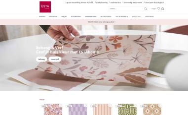 Schermafbeelding van estahome.nl