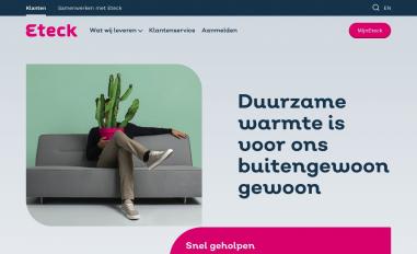 Schermafbeelding van eteck.nl