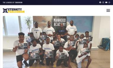 Schermafbeelding van eternitydrum.com