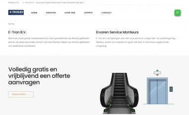 Schermafbeelding van etronbv.nl