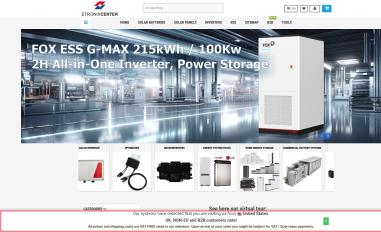 Schermafbeelding van etronixcenter.com