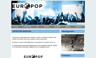Schermafbeelding van euro-pop.nl
