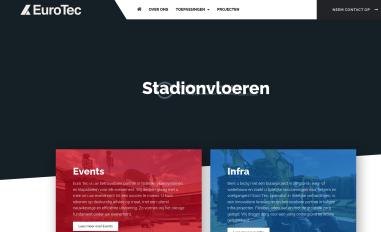 Schermafbeelding van euro-tec.nl