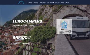 Schermafbeelding van eurocampers.be
