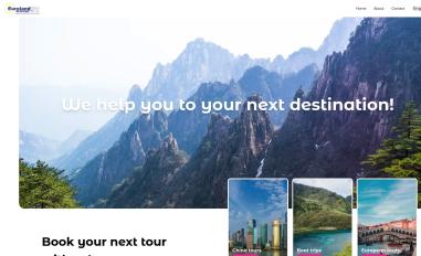 Schermafbeelding van eurolandtravel.com