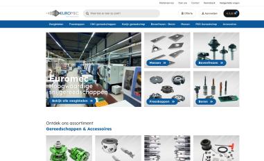 Schermafbeelding van euromec.nl