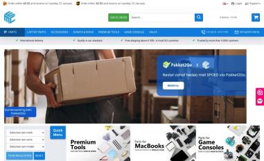 Schermafbeelding van euromobilecompany.nl