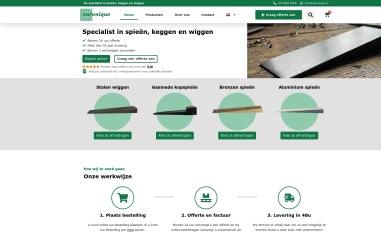 Schermafbeelding van euronique.nl