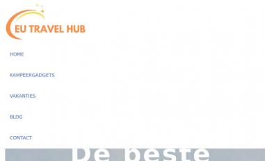 Schermafbeelding van europetravelhub.nl