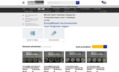 Schermafbeelding van europwheels.nl
