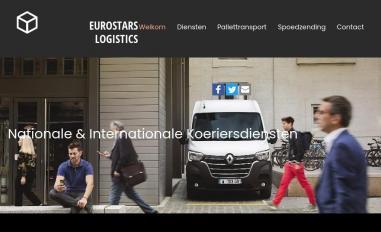 Schermafbeelding van eurostarslogistics.eu