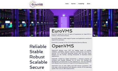 Schermafbeelding van eurovms.com