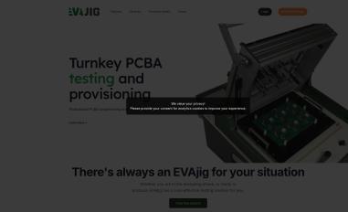 Schermafbeelding van evajig.com