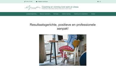 Schermafbeelding van even-coaching.be