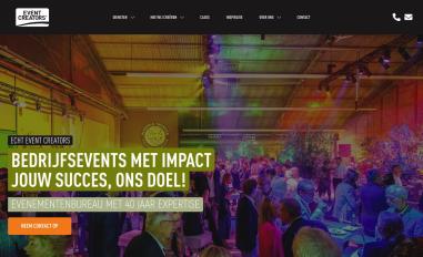 Schermafbeelding van eventcreators.nl