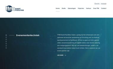Schermafbeelding van eventfacilities.nl