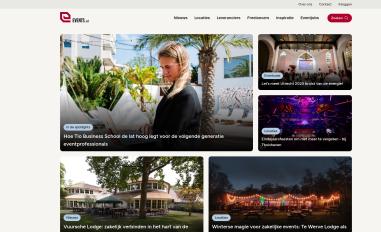 Schermafbeelding van events.nl