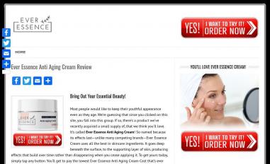 Schermafbeelding van everessenceantiagingcream.com