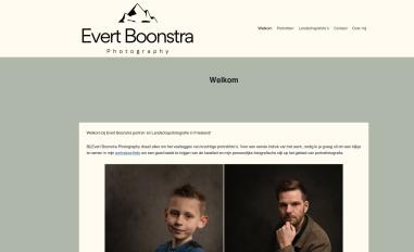 Schermafbeelding van evertboonstra.nl