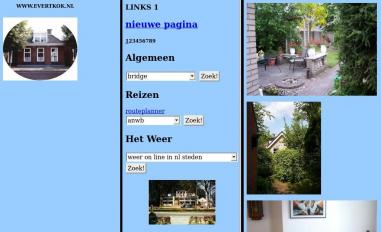 Schermafbeelding van evertkok.nl