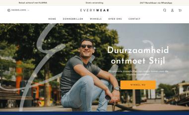 Schermafbeelding van everywear-shop.com