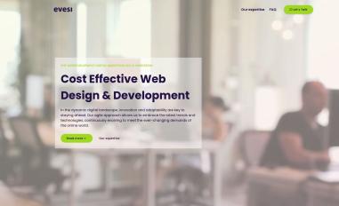 Schermafbeelding van evesi.com