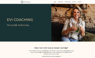 Schermafbeelding van evicoaching.nl