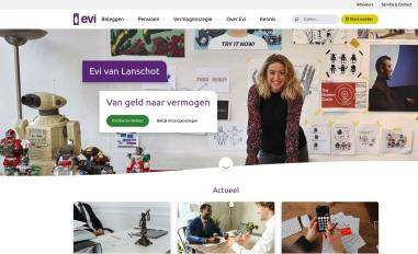 Schermafbeelding van evivanlanschot.nl