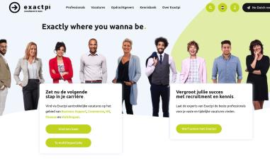 Schermafbeelding van exactpi.nl