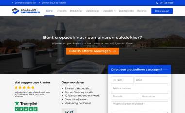 Schermafbeelding van excellentdakonderhoud.nl