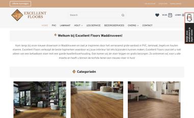 Schermafbeelding van excellentfloors.nl