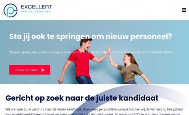 Schermafbeelding van excellentpersoneel.nl