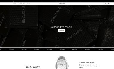 Schermafbeelding van excitarestudios.com