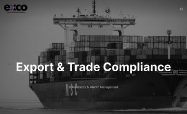 Schermafbeelding van excocompliance.nl