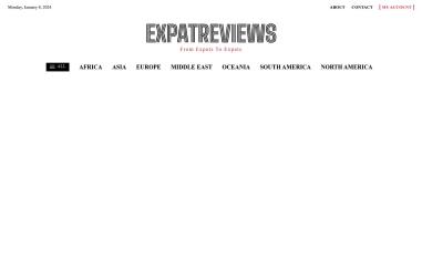 Schermafbeelding van expatreviews.co